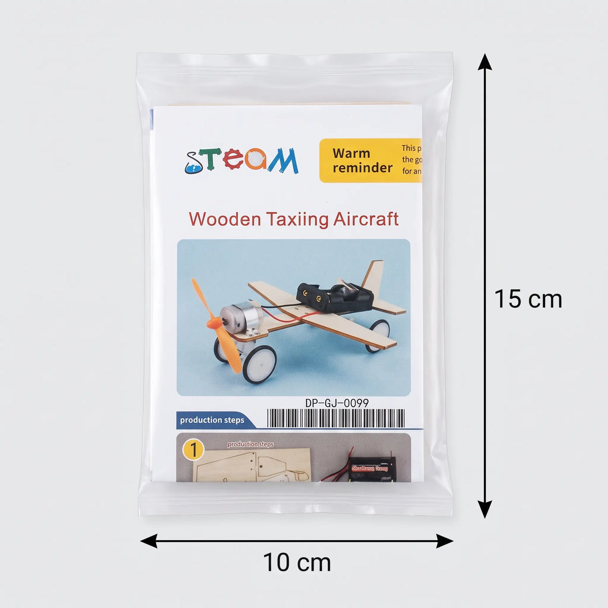 Avión De Rodaje Educativo STEM Juego Para Armar ✈️