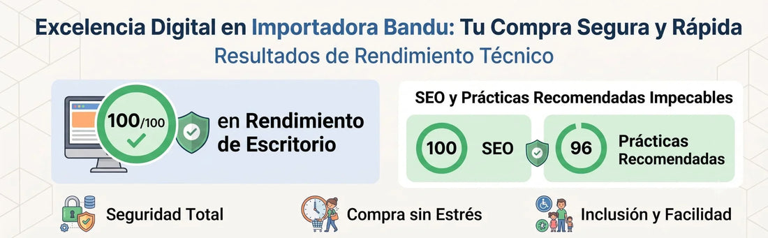 Tu experiencia en Importadora Bandu: Más rápida, segura y accesible que nunca