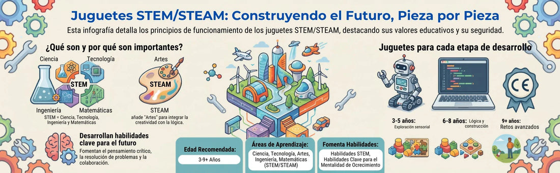 ¿Qué son los Juguetes STEM? Guía para Padres | Importadora Bandu
