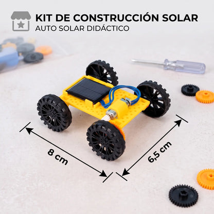 Auto Solar — Kit STEAM con Panel Solar para Armar +6 años | Energía Renovable
