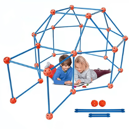 Kit de Construcción de Fuertes 100 Piezas — Juguete STEM para Niños