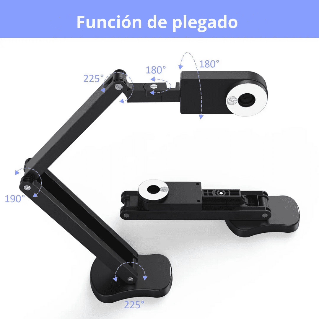 Cámara de Documentos Profesional 8MP HD - USB Plug & Play