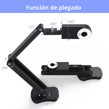 Cámara de Documentos Profesional 8MP HD - USB Plug & Play
