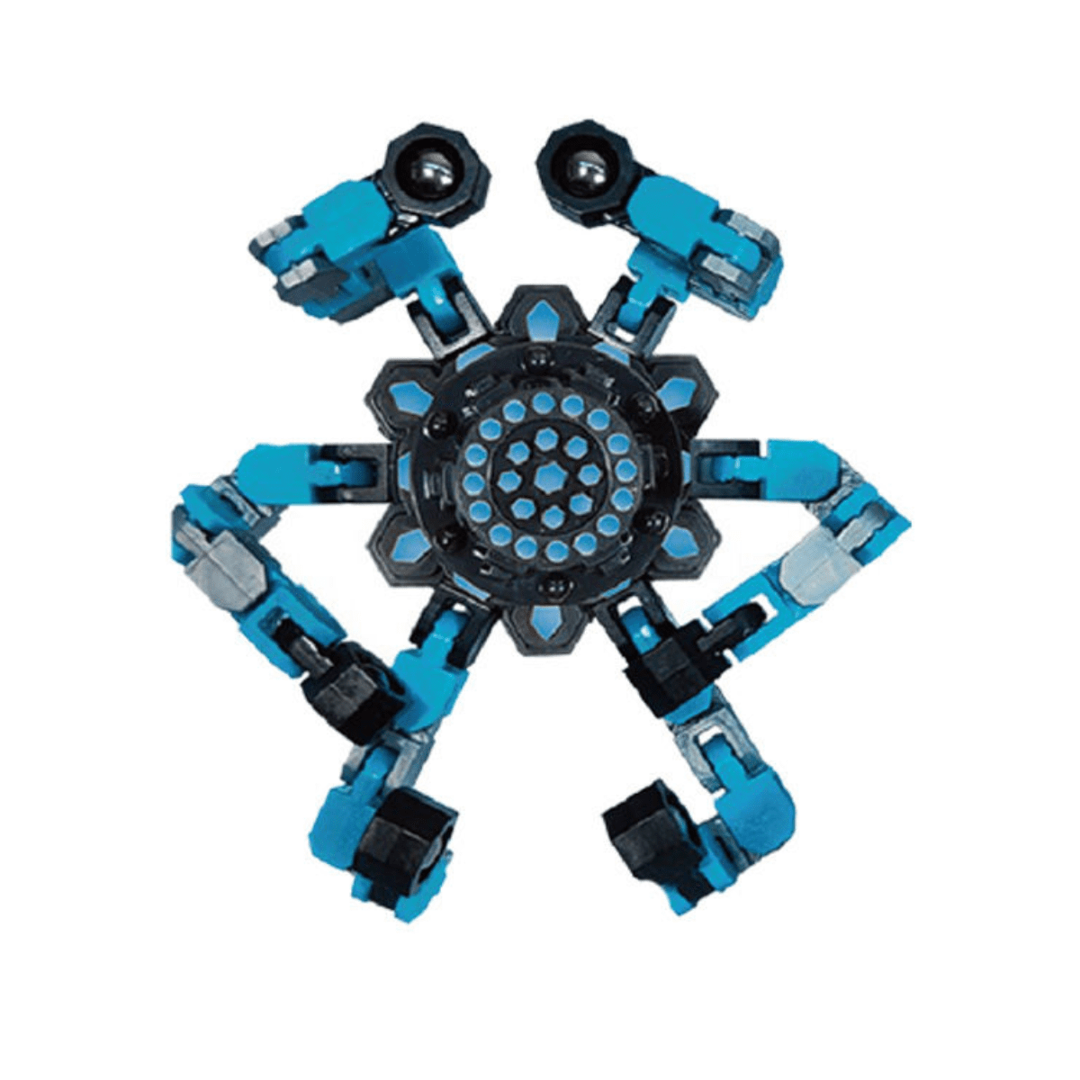 Spinner Transformable Fluorescente – Juguete Sensorial Antiestrés