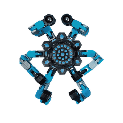 Spinner Transformable Fluorescente – Juguete Sensorial Antiestrés