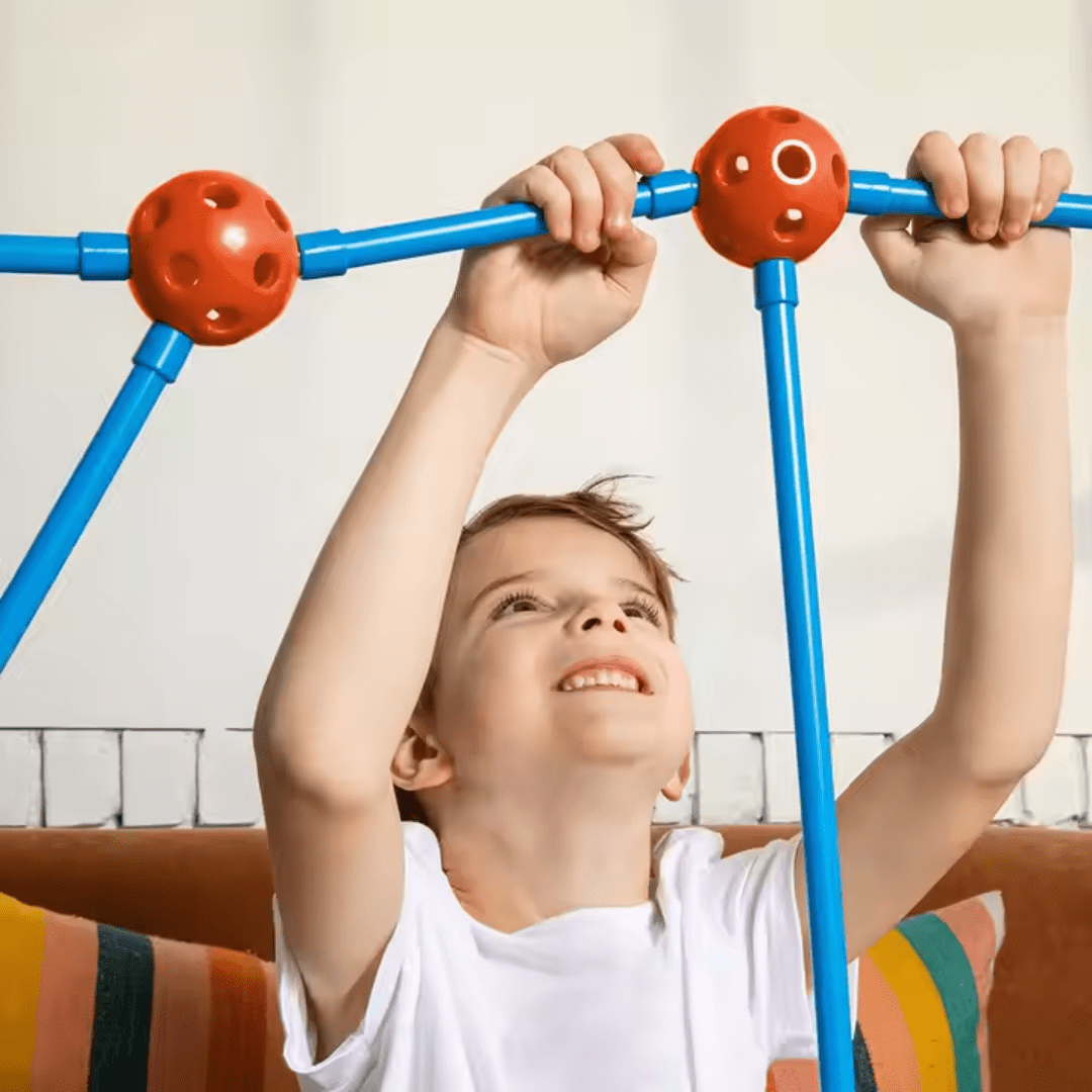 Kit de Construcción de Fuertes 100 Piezas — Juguete STEM para Niños
