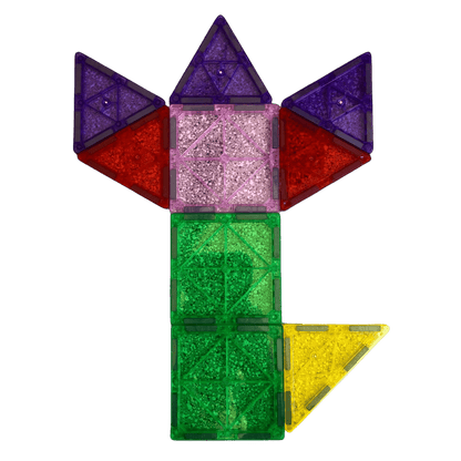Magnetic Tiles 60 Piezas Bloques Magnéticos Construcción STEM