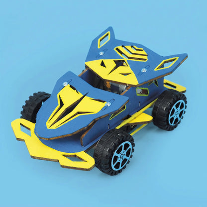Auto 4x4 De Madera Educativo STEM Juego Para Armar 🏎️