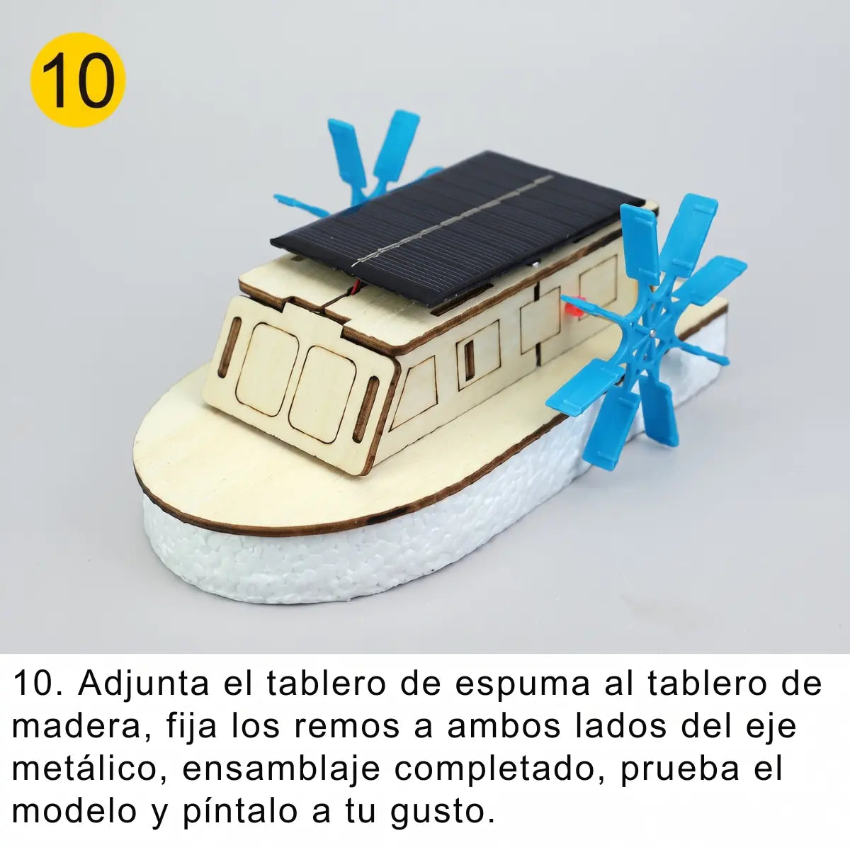Pack Solar Para Armar Auto + Yate + Helicóptero STEM