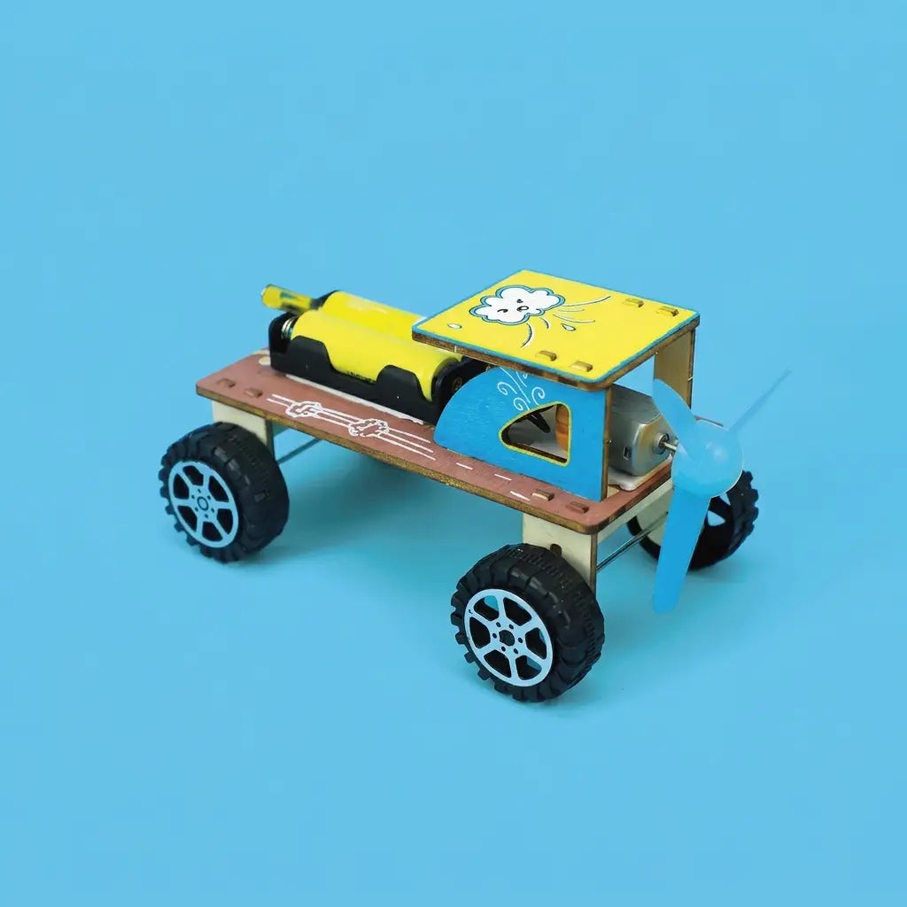 Carro Con Hélice Educativo STEM Juego Para Armar 🌀