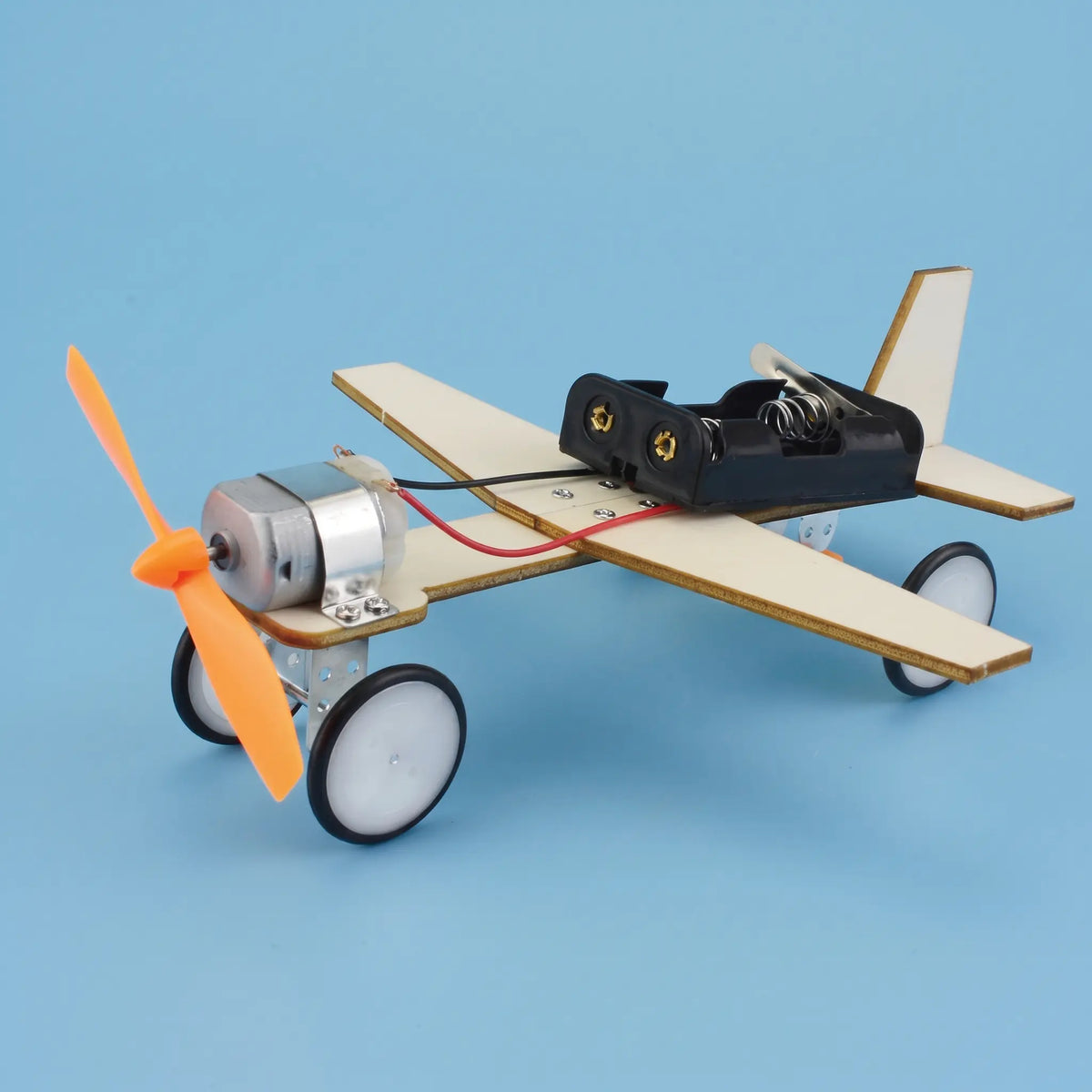 Avión De Rodaje Educativo STEM Juego Para Armar ✈️