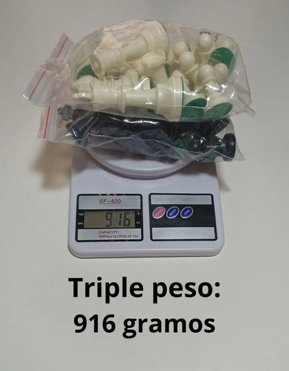Set de Ajedrez Profesional de Torneo y Aula (3 en 1) - Importadora Bandu