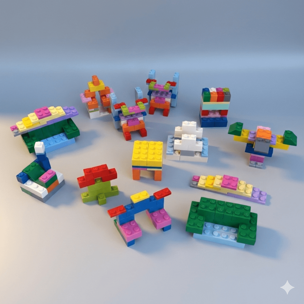 Set 350 Bloques de Construcción - Compatibles