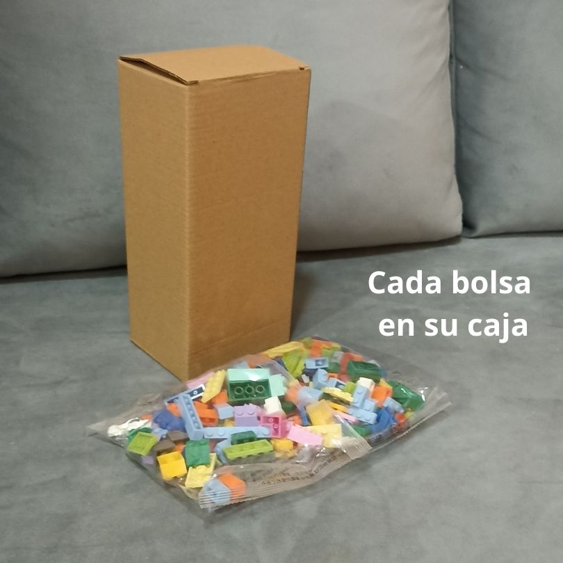 Bloques De Construcción 1000 Piezas Compatibles En Caja +6 Años