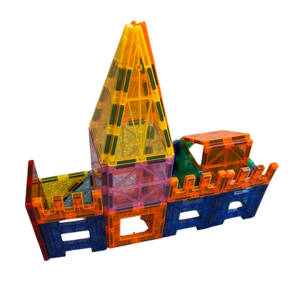 Magnetic Tiles 60 Piezas Bloques Magnéticos Construcción STEM