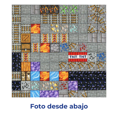 Bloques Magnéticos 100 Cubos 2cm Minería Portal 3d