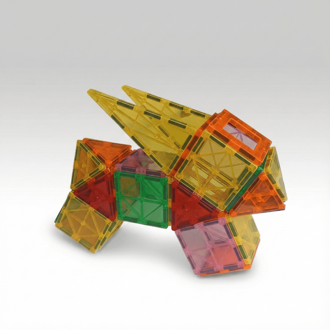 Magnetic Tiles 60 Piezas Bloques Magnéticos Construcción STEM
