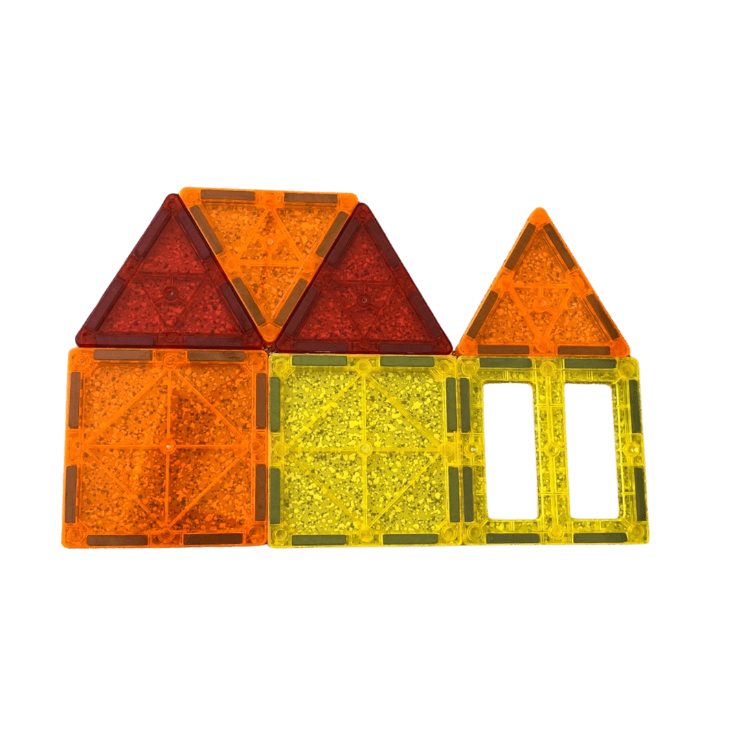 Magnetic Tiles 60 Piezas Bloques Magnéticos Construcción STEM