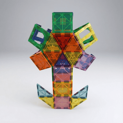 Magnetic Tiles 60 Piezas Bloques Magnéticos Construcción STEM