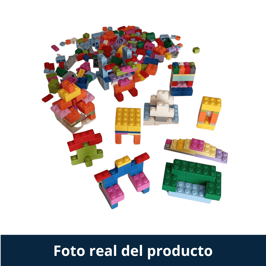 Bloques De Construcción 1000 Piezas Compatibles En Caja +6 Años
