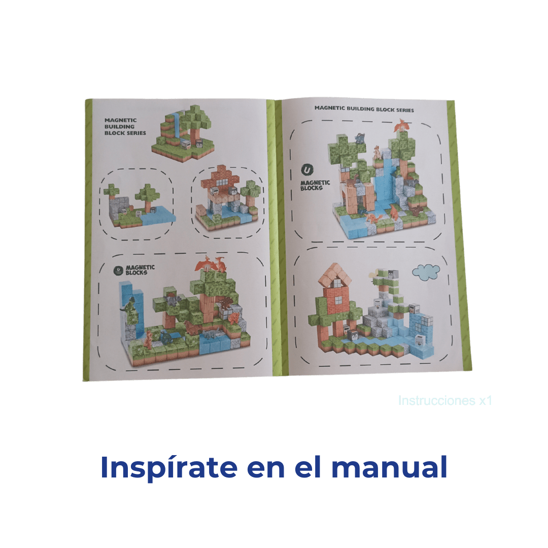 104 Cubos Magnéticos de Construcción 2.5cm – Juguete STEM Educativo