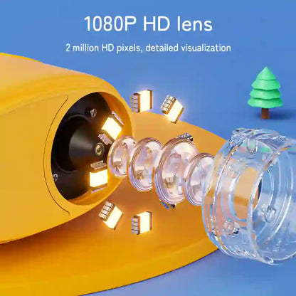 🔬 Pack Microscopio Digital Infantil 382 + 12 Láminas Preparadas - Kit STEM