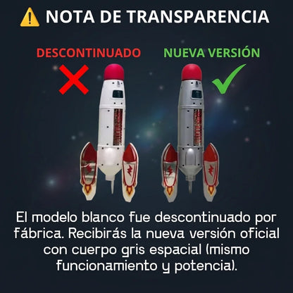 Cosmic Jet Rocket — Cohete STEM Reutilizable +8 años