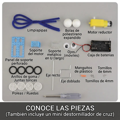 Robot Reptil Educativo STEM Juego Para Armar 🦎