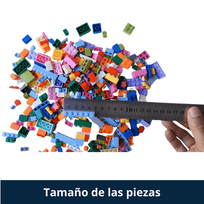 Bloques De Construcción 1000 Piezas Compatibles En Caja +6 Años