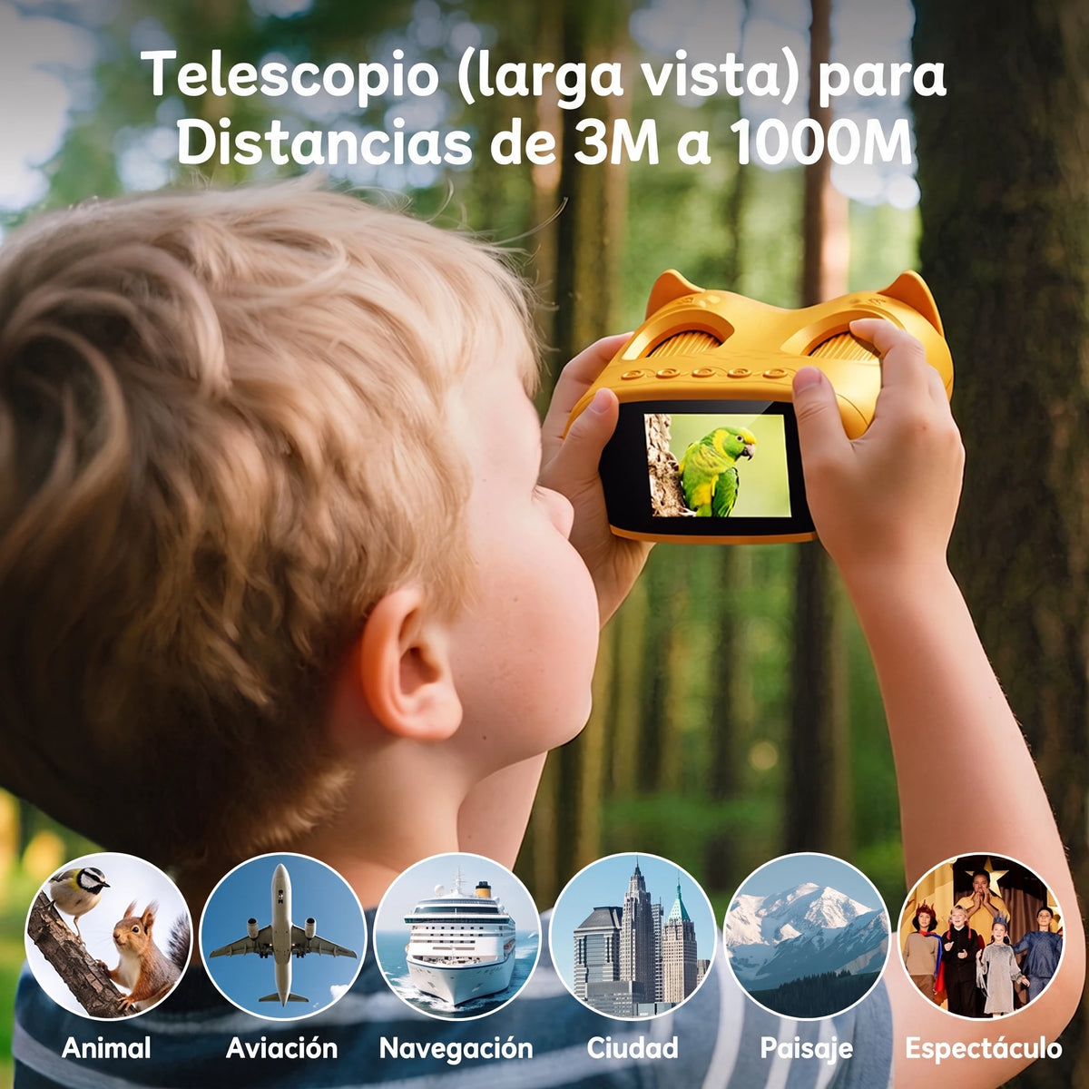 🔬 Pack Microscopio + Largavista + 12 Láminas preparadas + MicroSD - Kit STEM Modelo 387